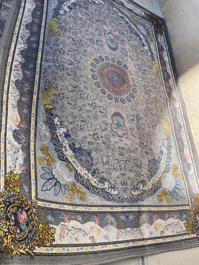 فرش نمدی|فرش|رشت, کوی حسینی|دیوار