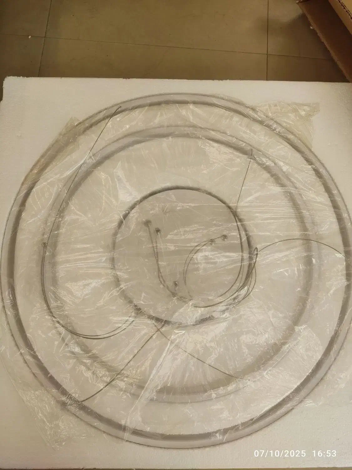 لوستر 2 حلقه رینگی کار وارداتی|لوستر و چراغ آویز|تهران, لاله زار|دیوار