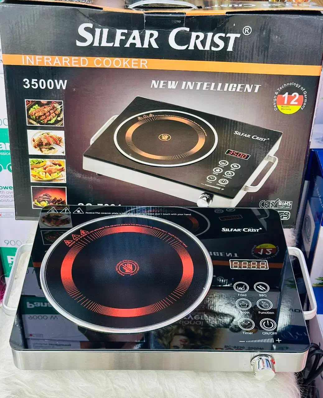 المنت برقی(اجاق گاز مسافرتی.زغال سوز. کتری برقی و.|اجاق گاز و لوازم برقی پخت‌وپز|اهواز, زندوکیلی|دیوار