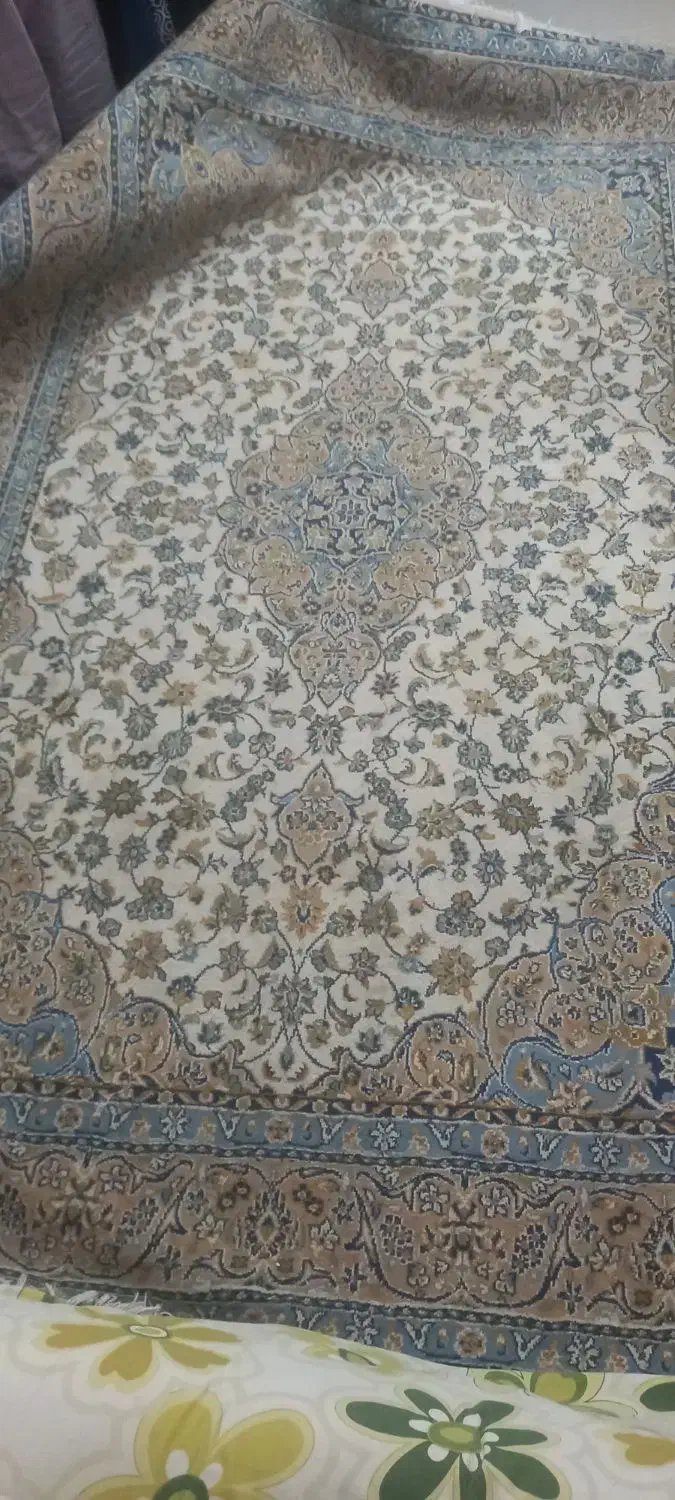 فرش دوازده‌متری‌با‌فرش‌شش‌متری‌باهم‌۶تومن|فرش|بابل, |دیوار