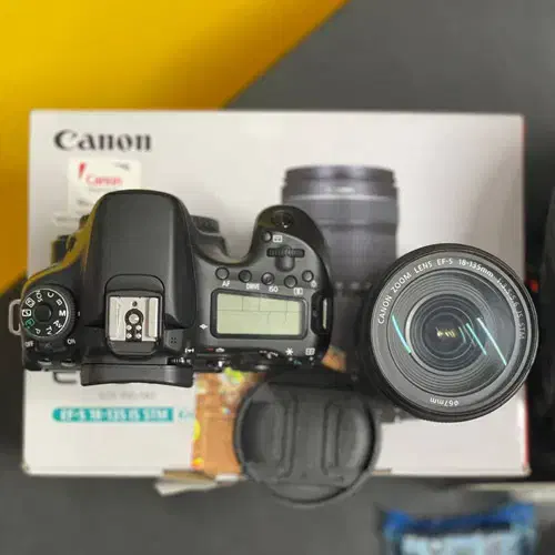 دوربین 70d کانن با لنز 18-135|دوربین عکاسی و فیلم‌برداری|رشت, سعدی (تختی)|دیوار