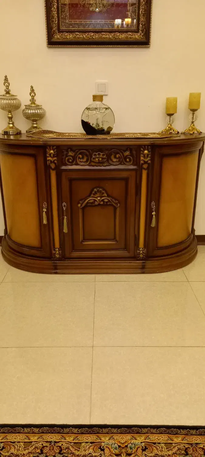 بوفه کنسول ویترین|بوفه، ویترین، کنسول|هشتگرد, فاز ۲ مهستان|دیوار