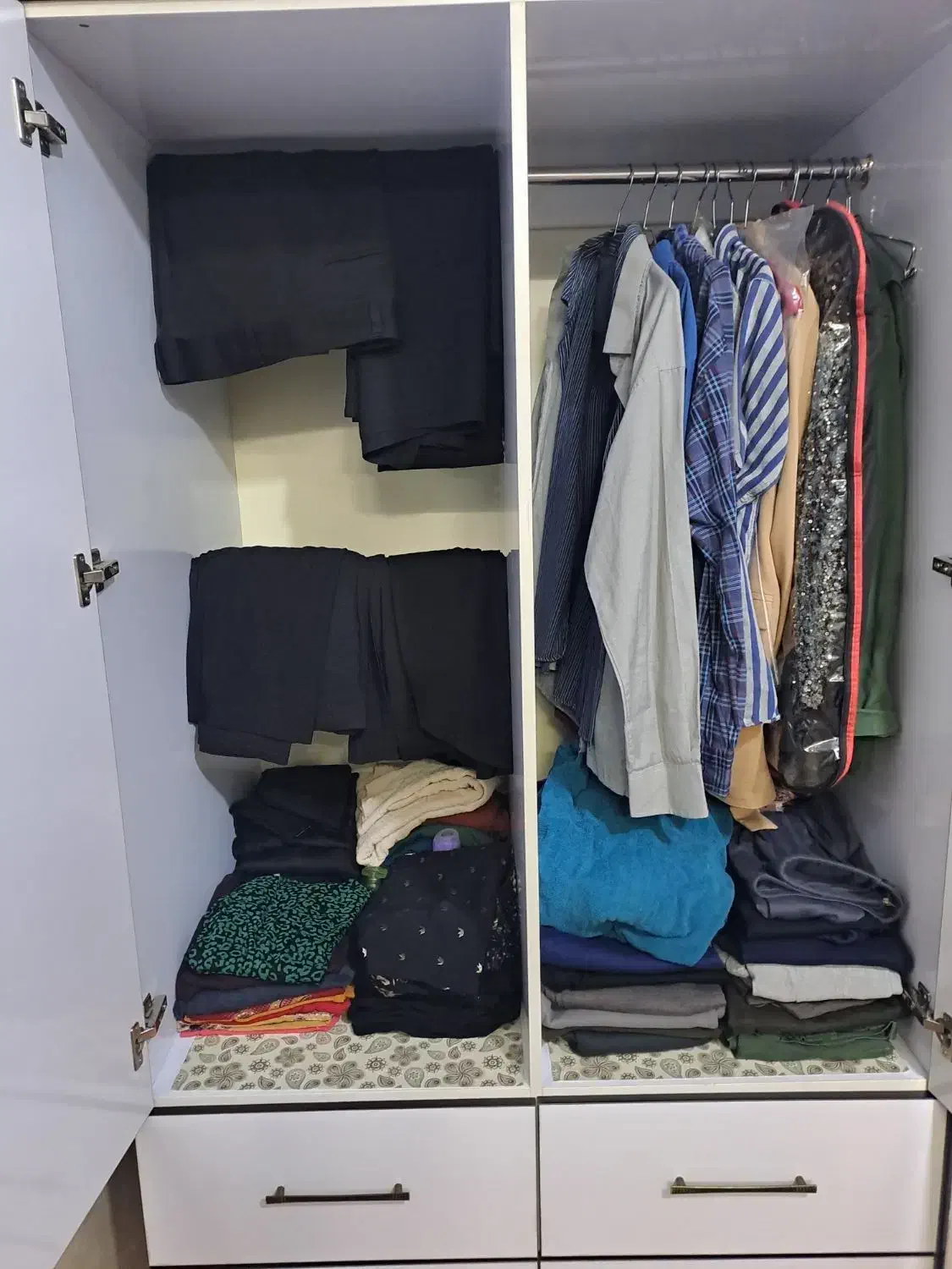 کمد دیواری جادار سفارشی ساخت|جاکفشی، کمد، دراور|قم, شهرک توانیر|دیوار