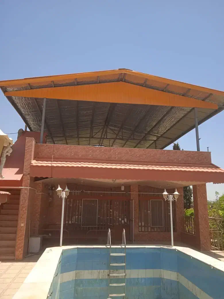 ساخت آلاچیق وپوشش سقفهای شیبدار|خدمات پیشه و مهارت|نجف‌آباد, کهریزسنگ|دیوار