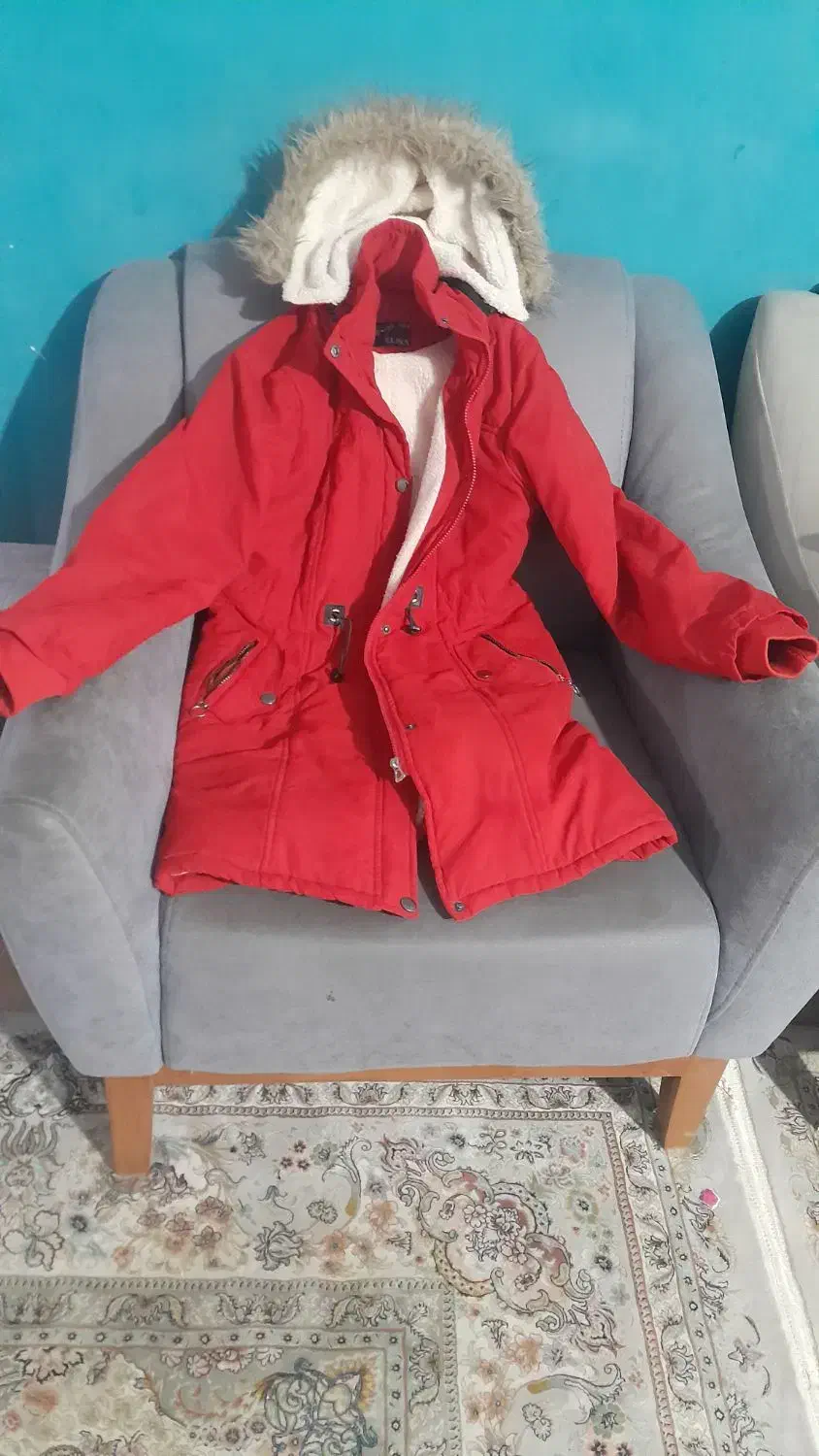 کاپشن گرم، دخترانه|لباس|اسفراین, |دیوار