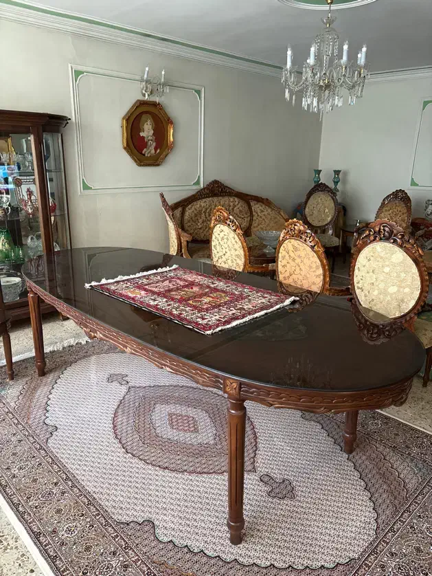 میز ناهارخوری ۱۲ نفره|میز و صندلی غذاخوری|تهران, سازمان آب|دیوار