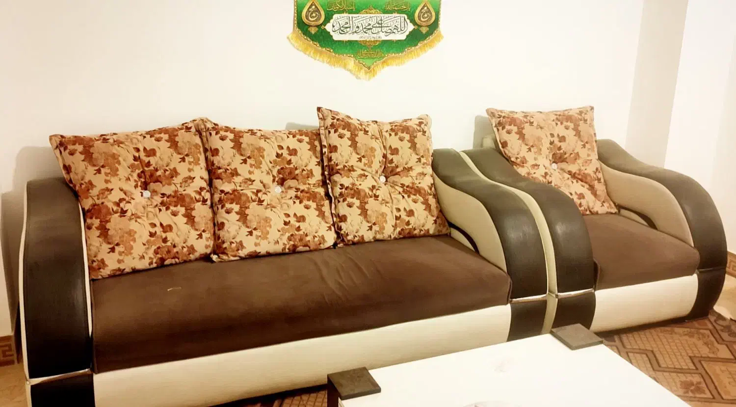 سرویس چهار نفره کیفیت عالی|مبلمان خانگی و میز عسلی|دیلم, |دیوار