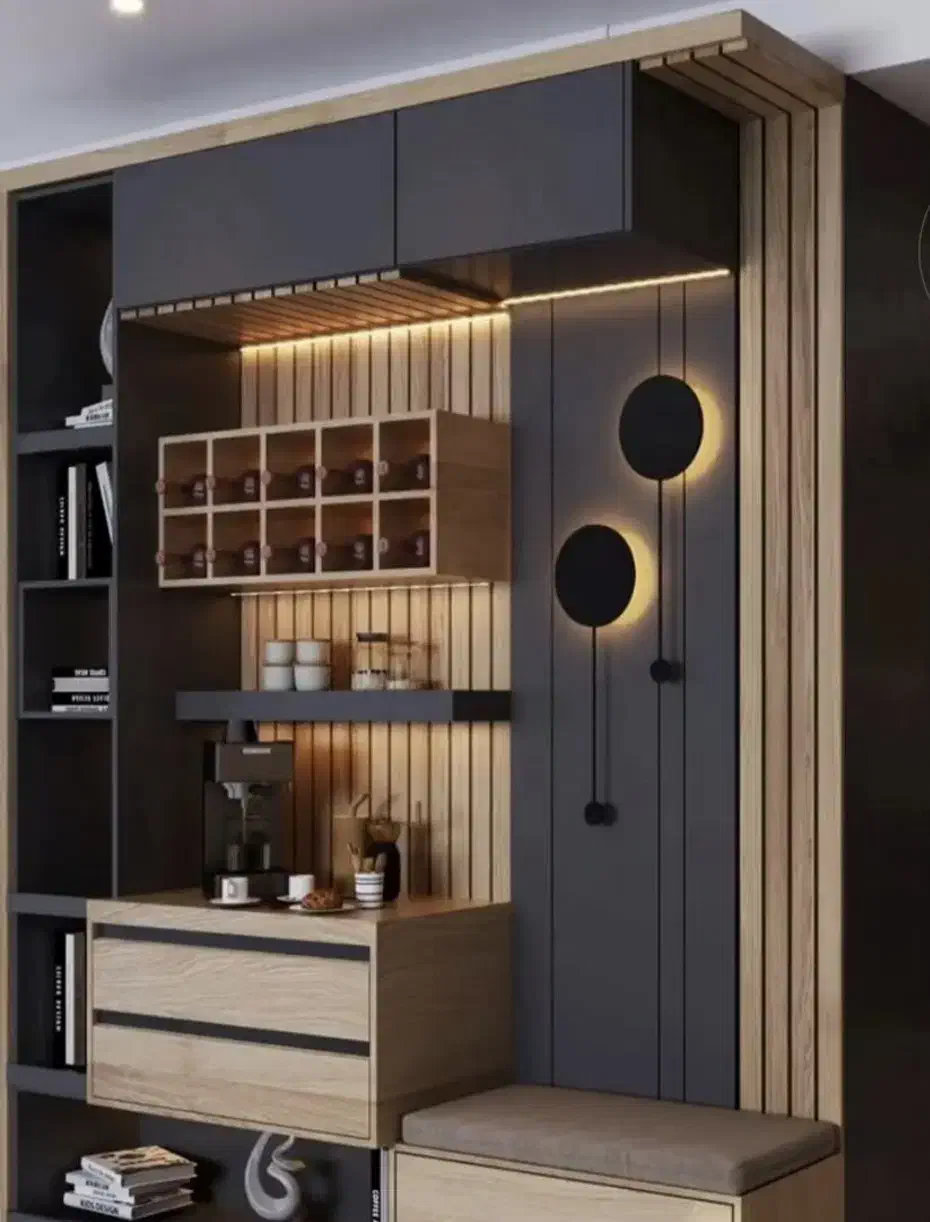 طراحی و اجرای کابینت، کمد دیواری، پارتیشن و|خدمات پیشه و مهارت|جیرفت, |دیوار
