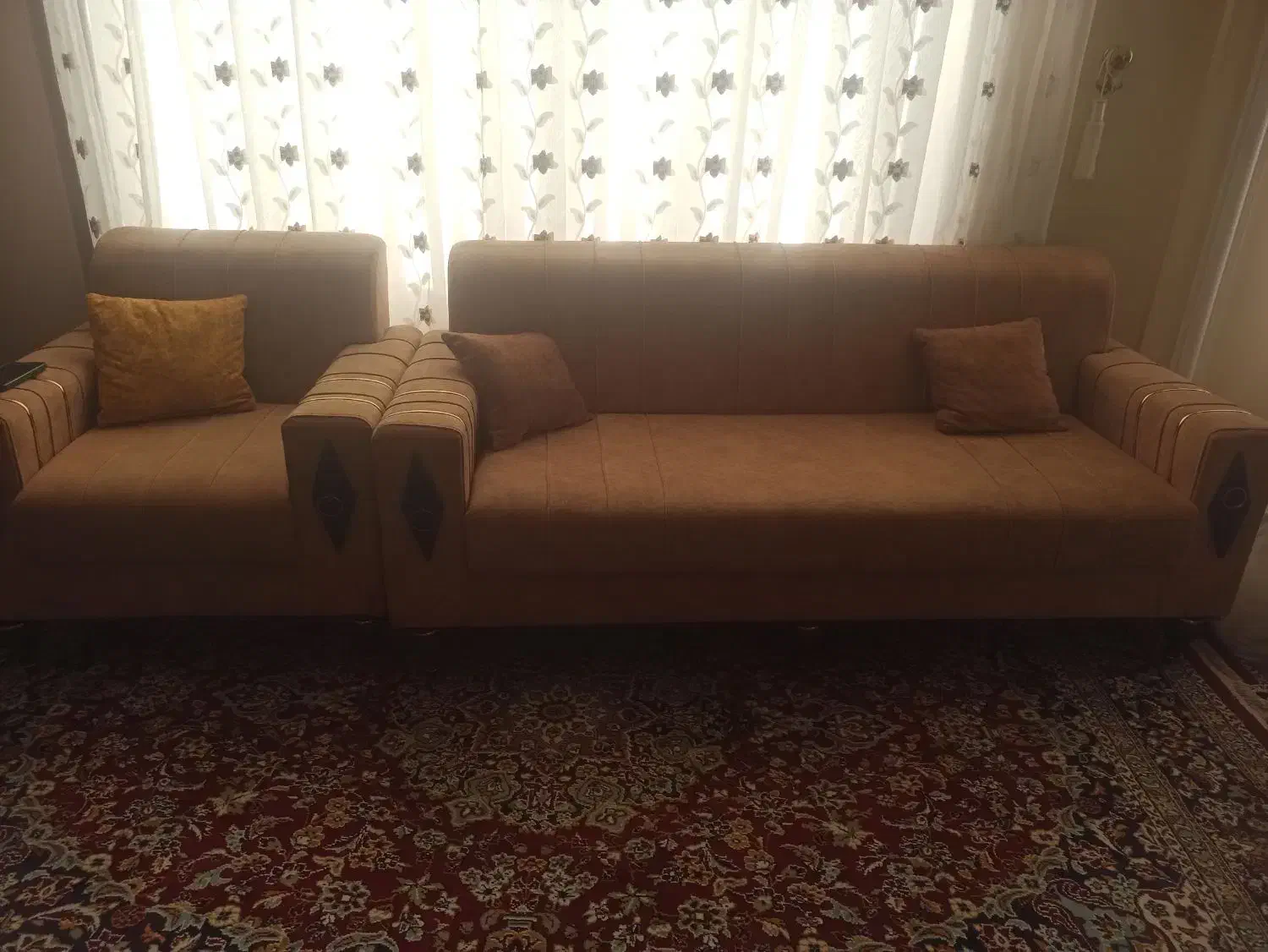 مبل۷نفره|مبلمان خانگی و میز عسلی|سبزوار, فرهنگیان|دیوار