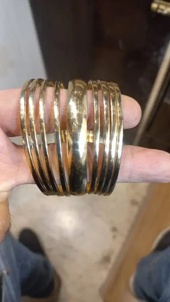 النگو آیینه ای ویترین بدون اجرت|جواهرات|کرمان, |دیوار