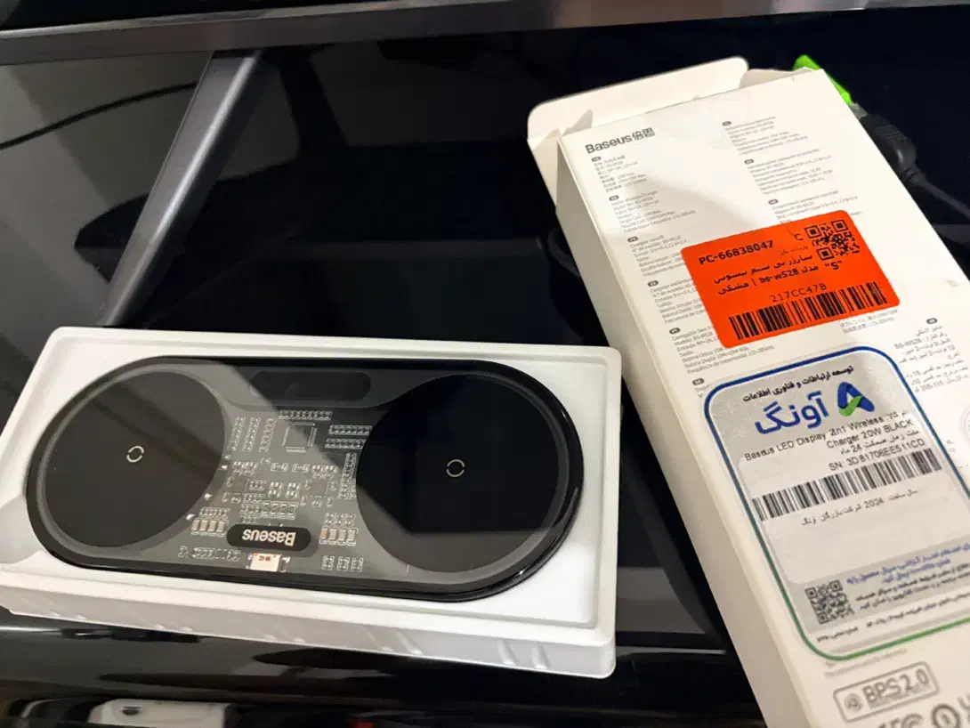شارژر بی سیم بیسوس مدل bs-w528|لوازم جانبی موبایل و تبلت|گرگان, |دیوار