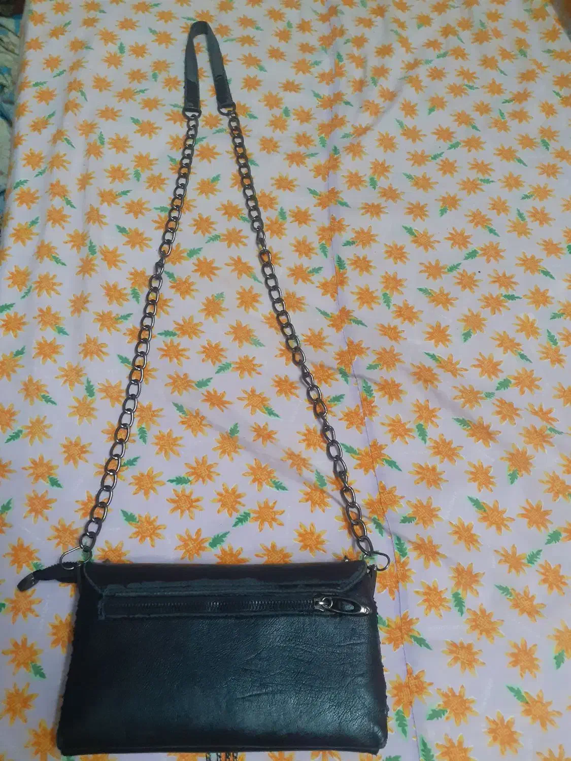 کیف مشکی بندزنجیری|کیف، کفش، کمربند|گنبد کاووس, |دیوار