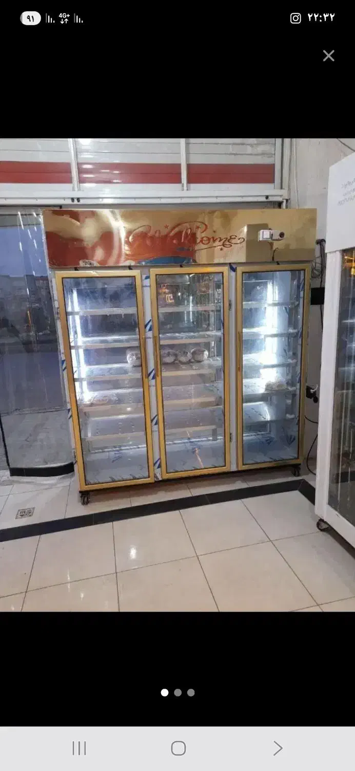 یخچال مرغی یخچال بستنی وتابلو مرغ فروشی|یخچال و فریزر|پارسآباد, |دیوار