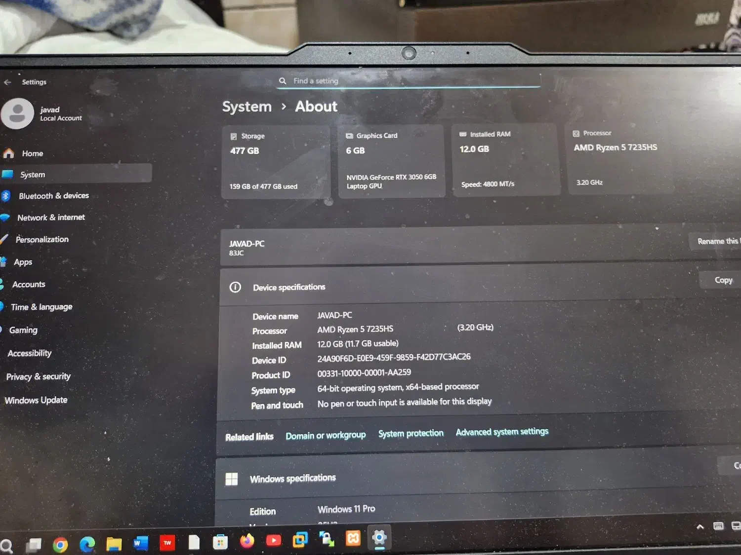 فروش فوری لپ تاب لنوو|رایانه همراه|اصفهان, باغ فدک|دیوار