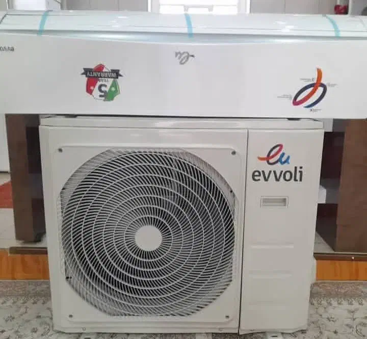 کولر ۱۸۰۰۰ ایوولی سرد و گرم|کولر گازی و فنکوئل|کوهپایه, |دیوار