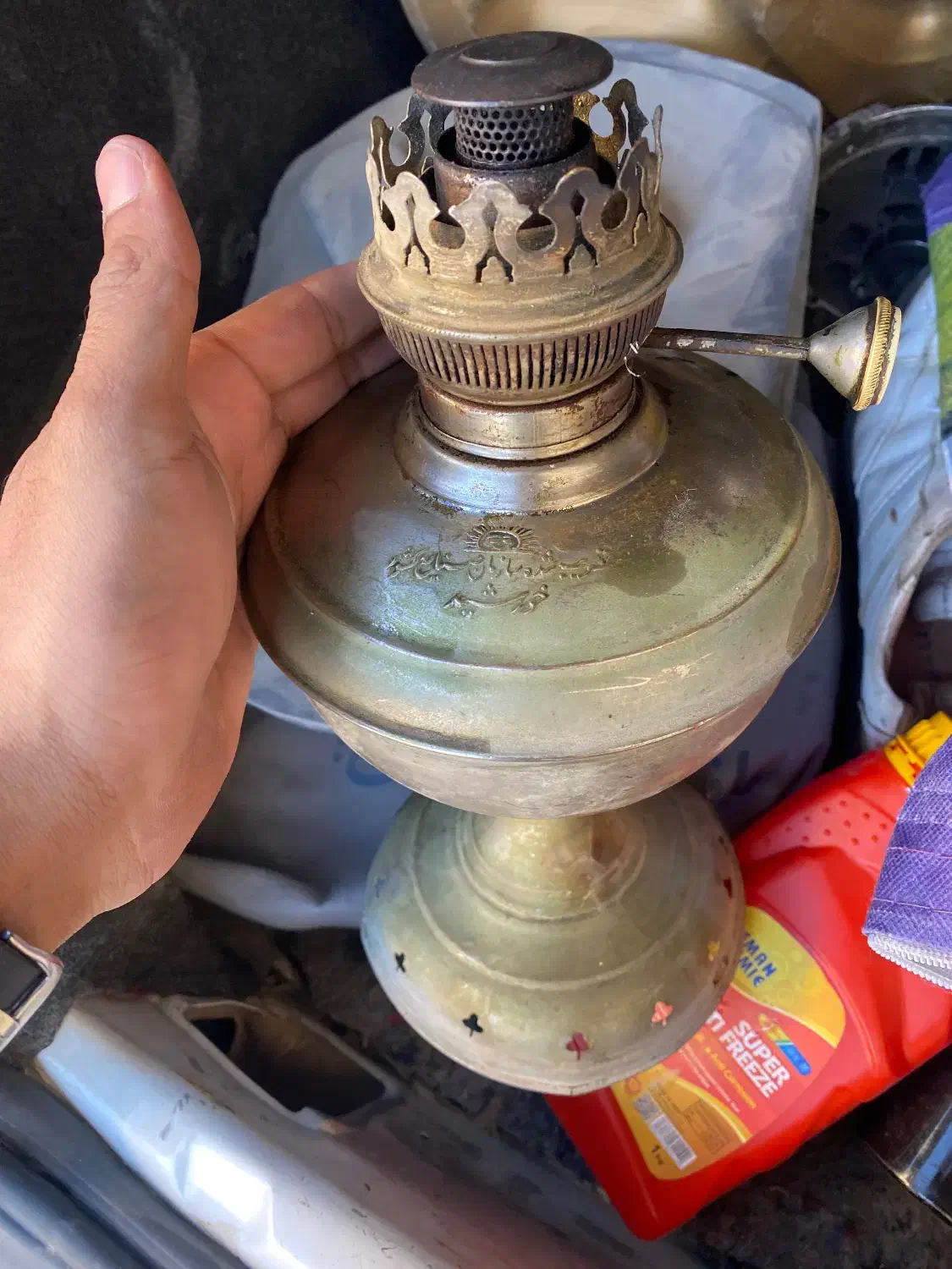 لمپا عتیقه|لامپ و چراغ|شاهرود, |دیوار