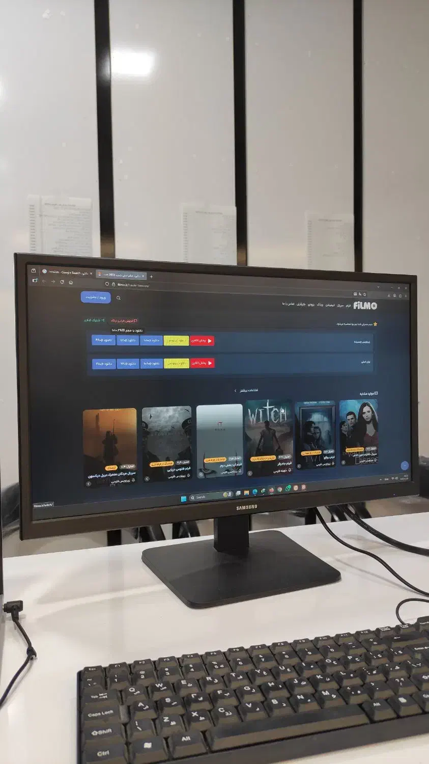مانیتور سامسونگ اصل 22|رایانه رومیزی|بندر انزلی, کلیور|دیوار