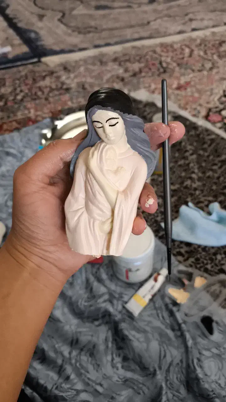 مجسمه مادرو کودک|مجسمه، تندیس، ماکت|کرمان, |دیوار