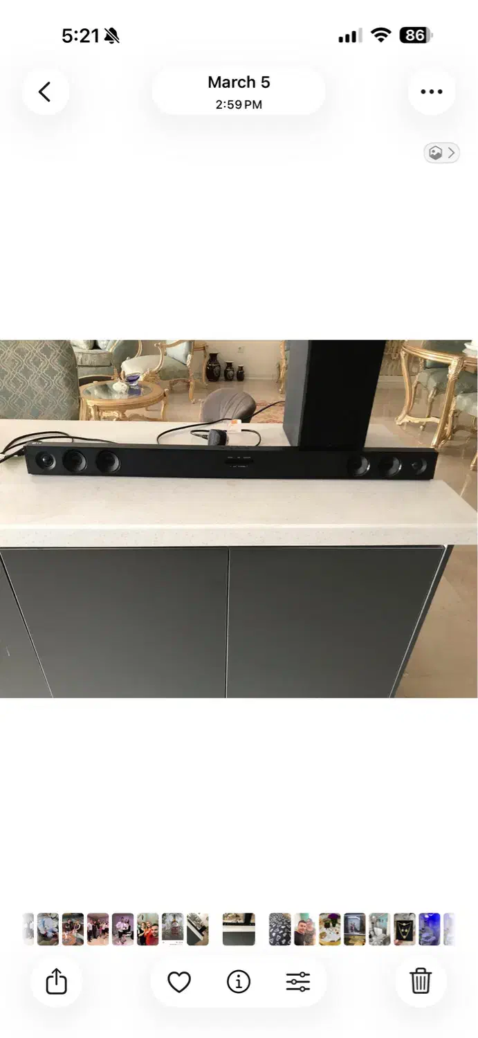 ساند بار ال جی|سیستم صوتی خانگی|تهران, هروی|دیوار