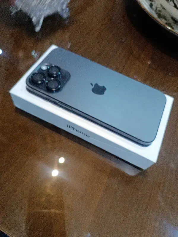 آیفون 15  پرومکس  256 مشکی در حد آکبند|موبایل|تبریز, |دیوار