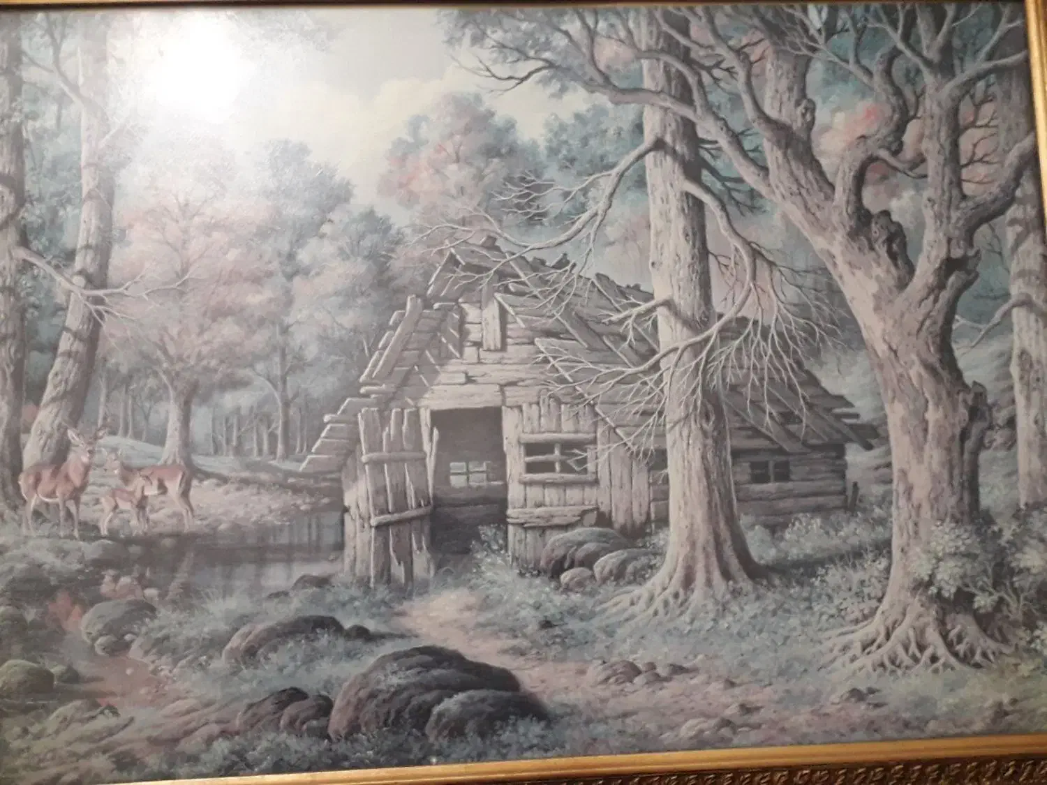 تابلو دیواری قدیمی|تابلو، نقاشی، عکس|قلقل رود, |دیوار