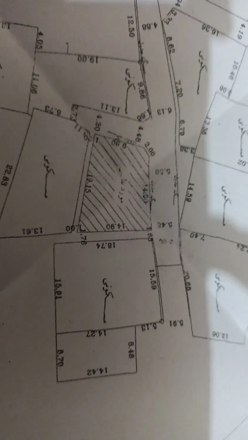 زمین در چاه تمر رودان ۱۹۸متر بعد از آموزش پرورش|فروش زمین و ملک کلنگی|رودان, |دیوار