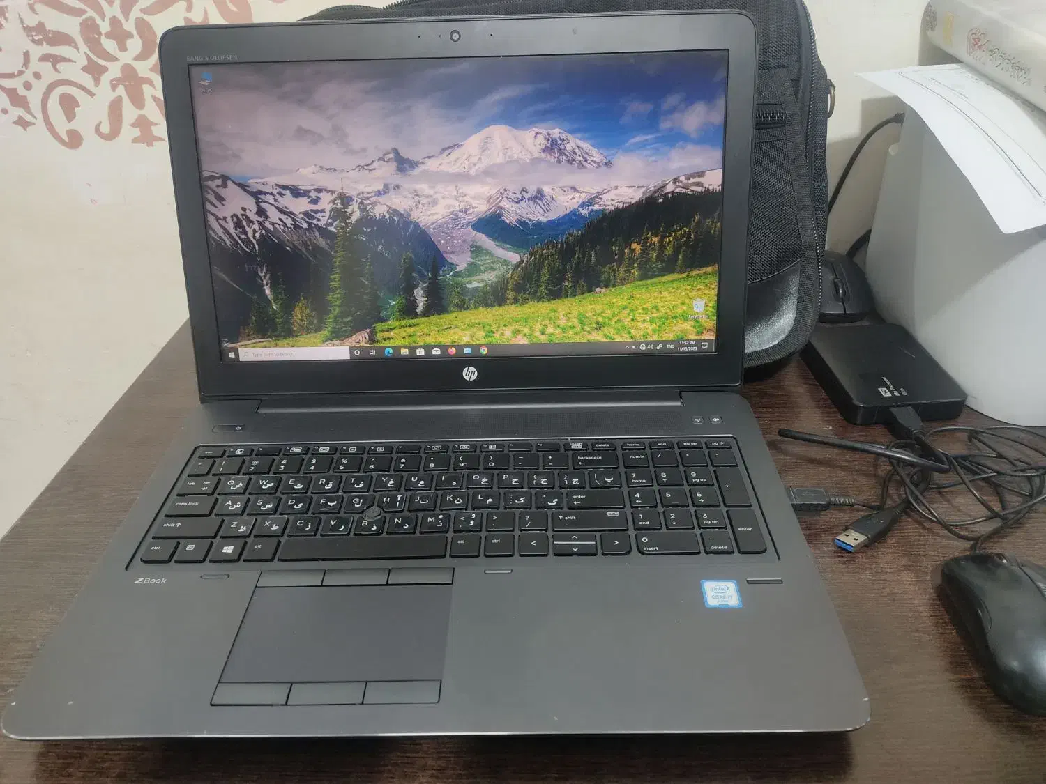 لپ تاب hp zbook|رایانه همراه|اهواز, پردیس|دیوار