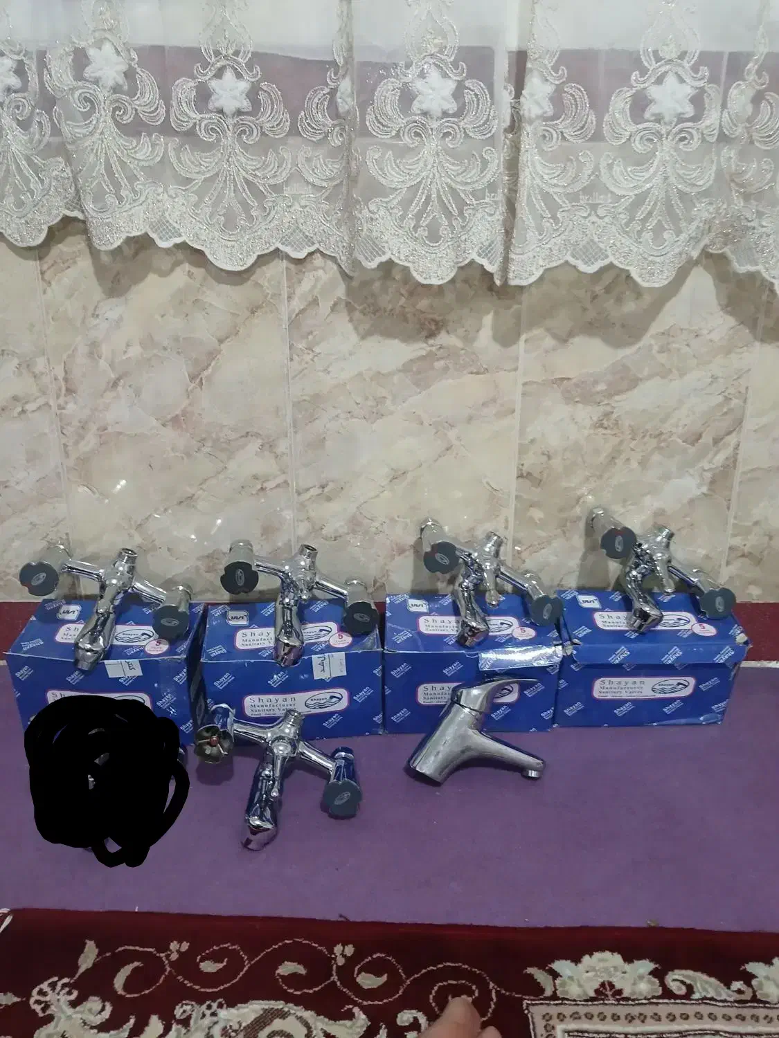 شیر حمام ظرفشویی و روشویی|لوازم سرویس بهداشتی|میاندوآب, |دیوار