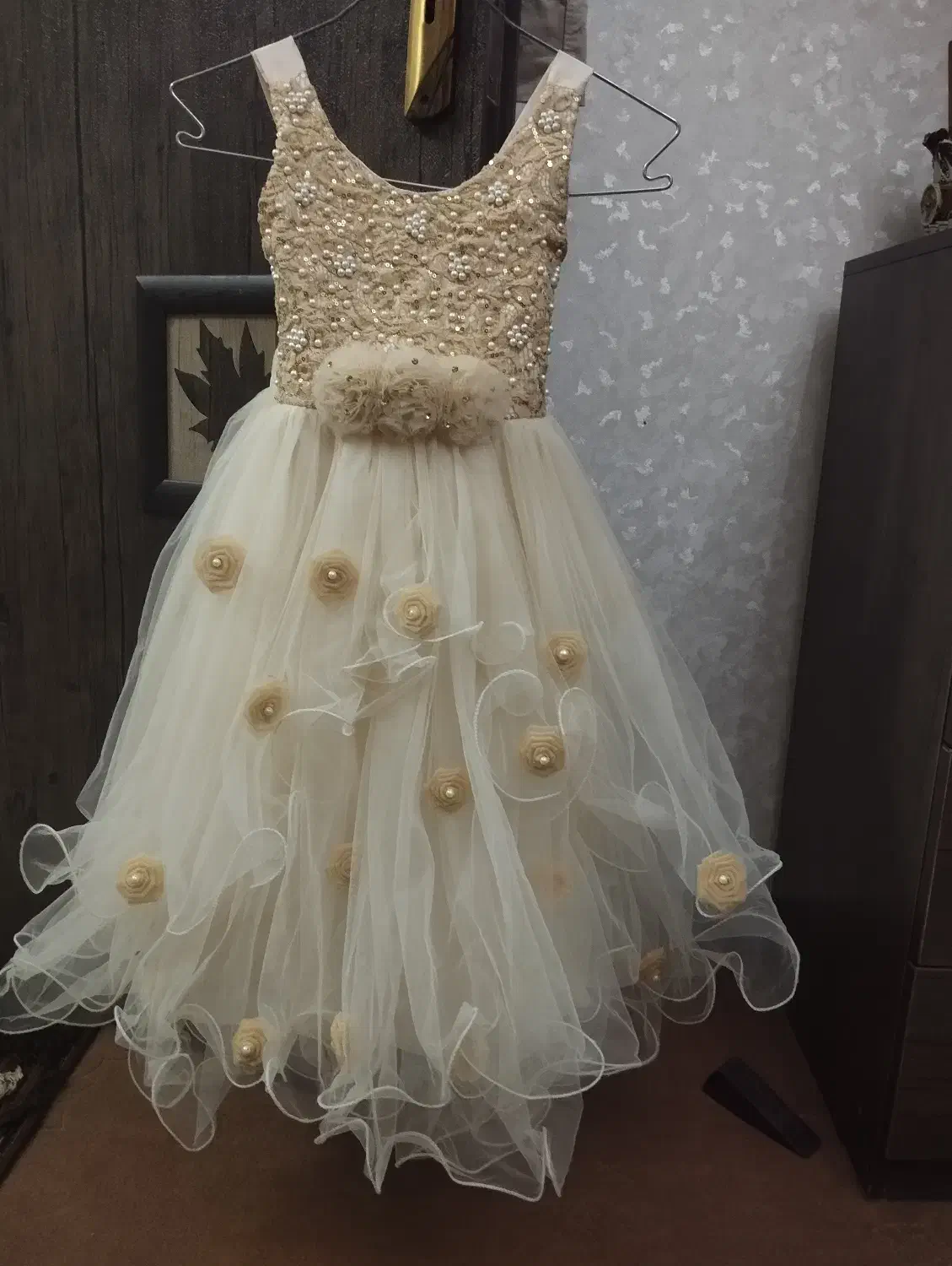 پیراهن عروس بچگانه|لباس|دامغان, |دیوار