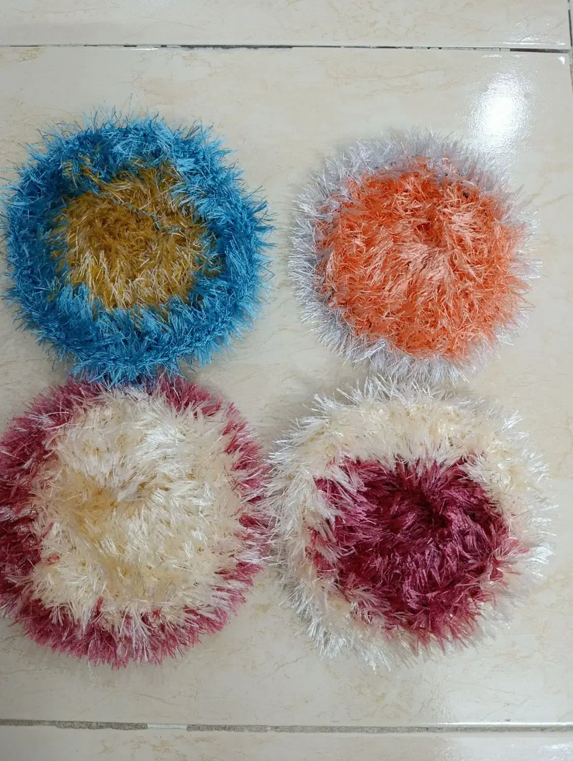 لیف و اسکاج کاموایی دست ساز|لوازم نظافت|محمدیه-قزوین, |دیوار