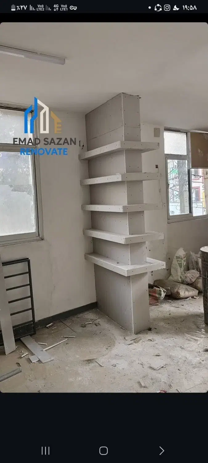 دکراسیون سقف کاذب کناف|خدمات پیشه و مهارت|رودهن, |دیوار