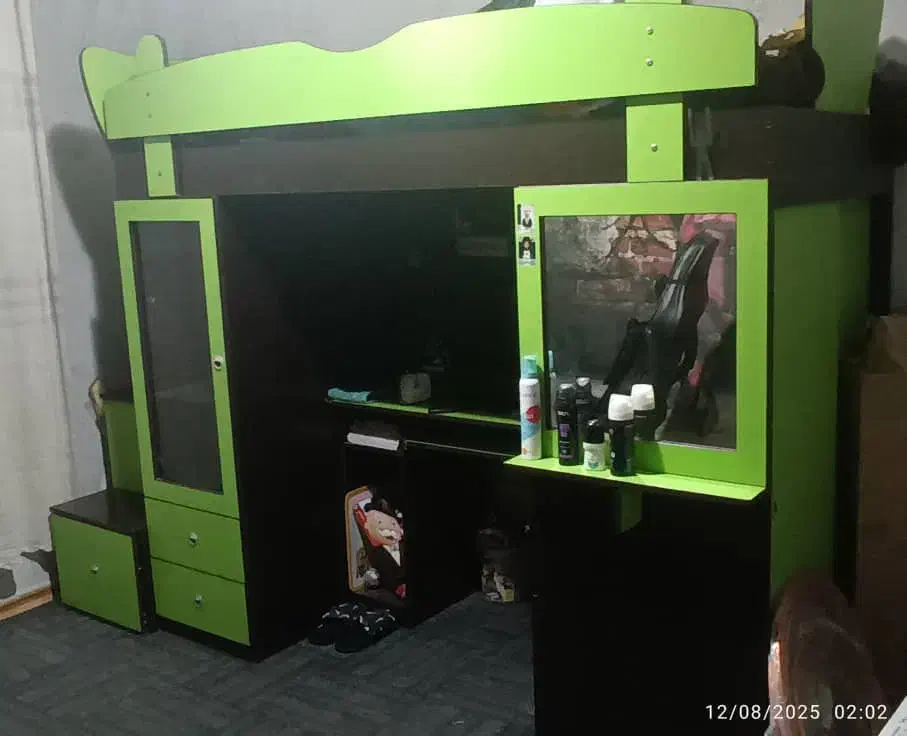 تخت و کمد کودک و نوجوان|تخت و سرویس خواب|پرند, فاز ۶|دیوار