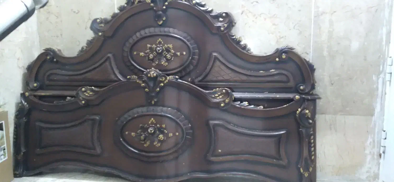 تخت خواب چوبی|تخت و سرویس خواب|تهران, جوادیه|دیوار