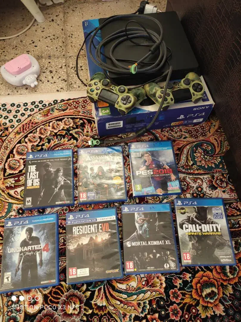 Ps4 slim 1tra|کنسول، بازی ویدئویی و آنلاین|فیروزآباد (فارس), |دیوار