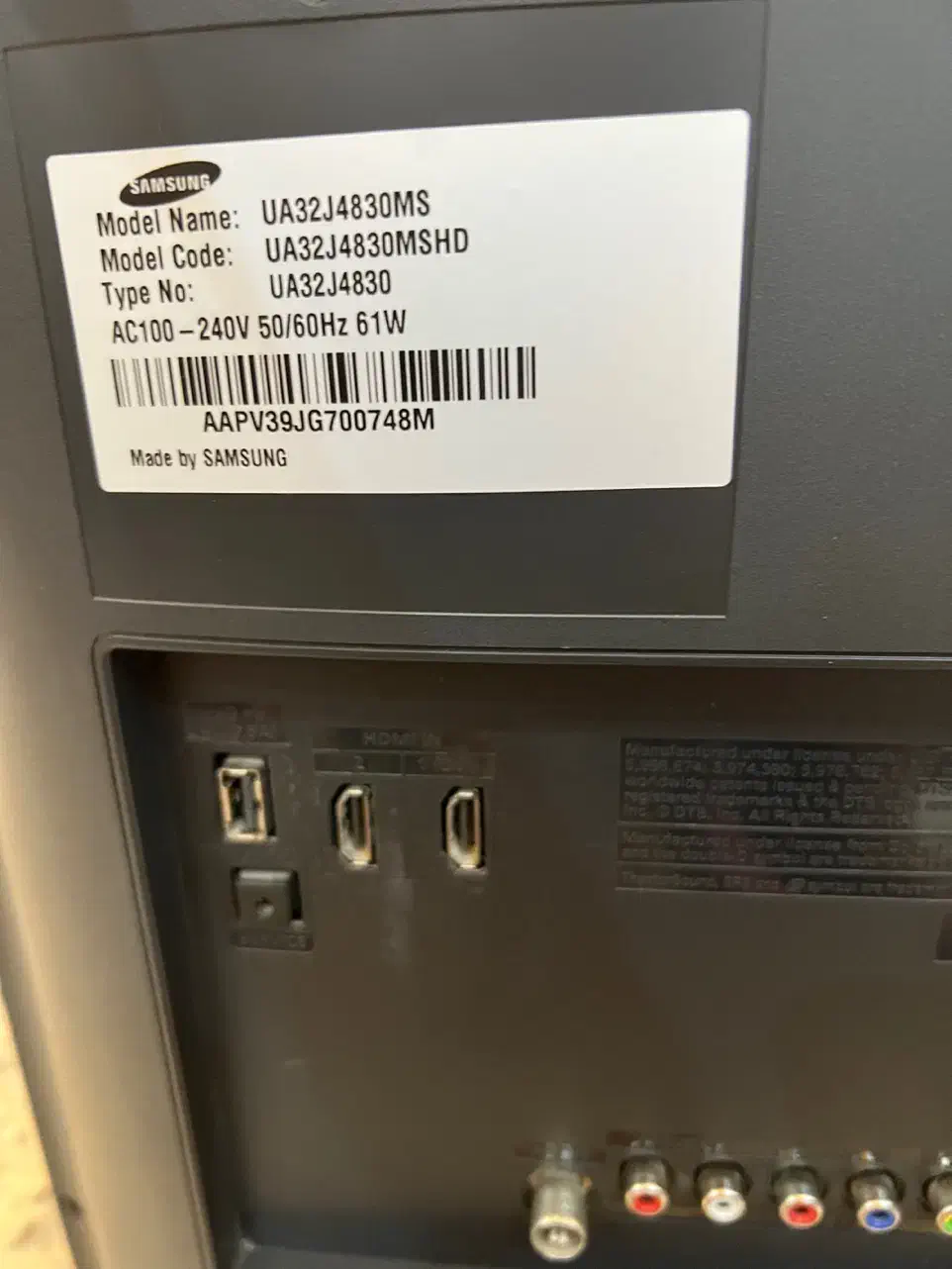 ال ای دی ۳۲ اینچ سامسونگ|تلویزیون و پروژکتور|اصفهان, شفق|دیوار