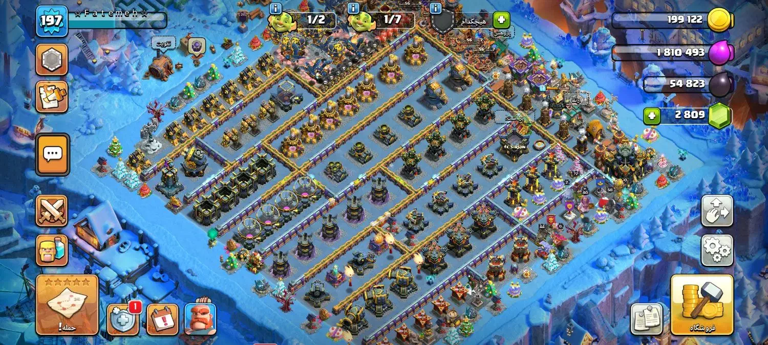 گیم‌ کلش اف کلنز بازی|کنسول، بازی ویدئویی و آنلاین|زابل, |دیوار