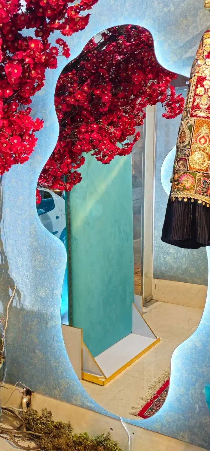 آینه  قدی دفرمه ،بک لایت|آینه|خمین, |دیوار