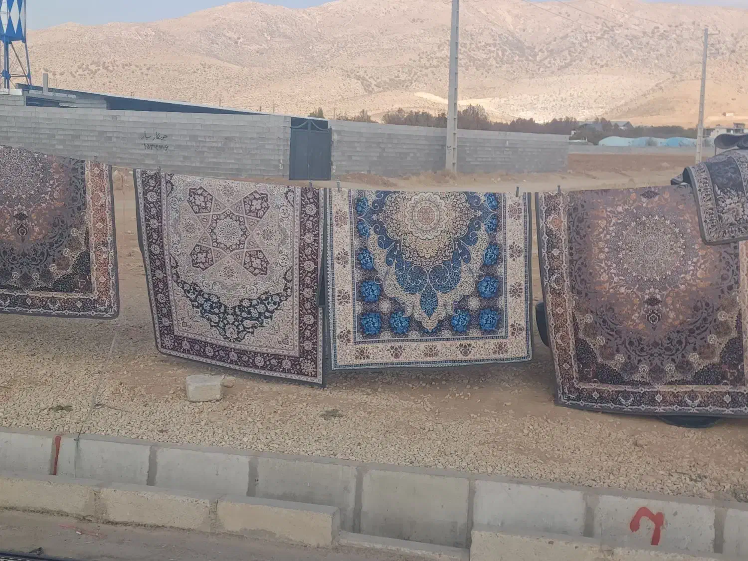 فرشینه|فرش|همایجان, |دیوار