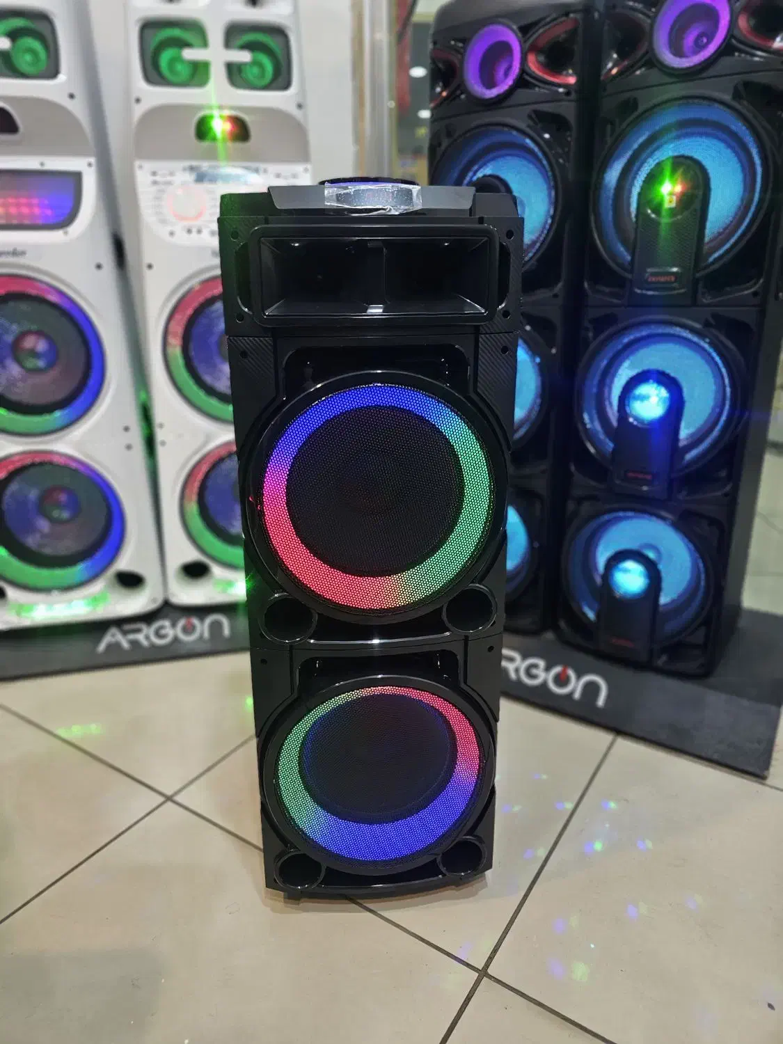 اسپیکر باند سیستم صوتی دوساب ۱۰ یک متری ۲ میکروفون|سیستم صوتی خانگی|تبریز, |دیوار