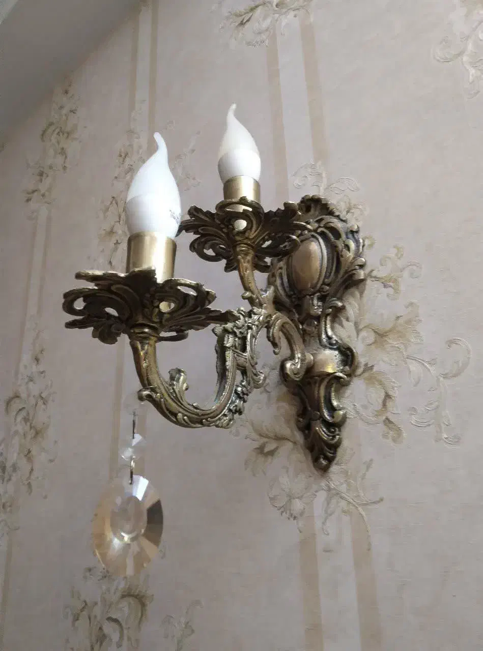 لوستر برنز|لوستر و چراغ آویز|کرج, شهرک جهان‌نما|دیوار