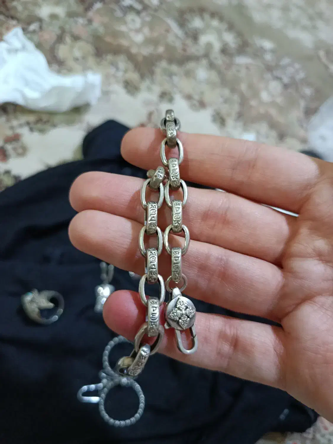 دستبند تایلندی نو 925 اسپرت|جواهرات|قزوین, |دیوار