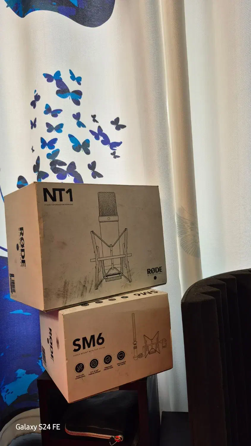 پکیج میکروفون استودیویی RODE NT1 Black Edition|آلات موسیقی|تهران, جوادیه|دیوار