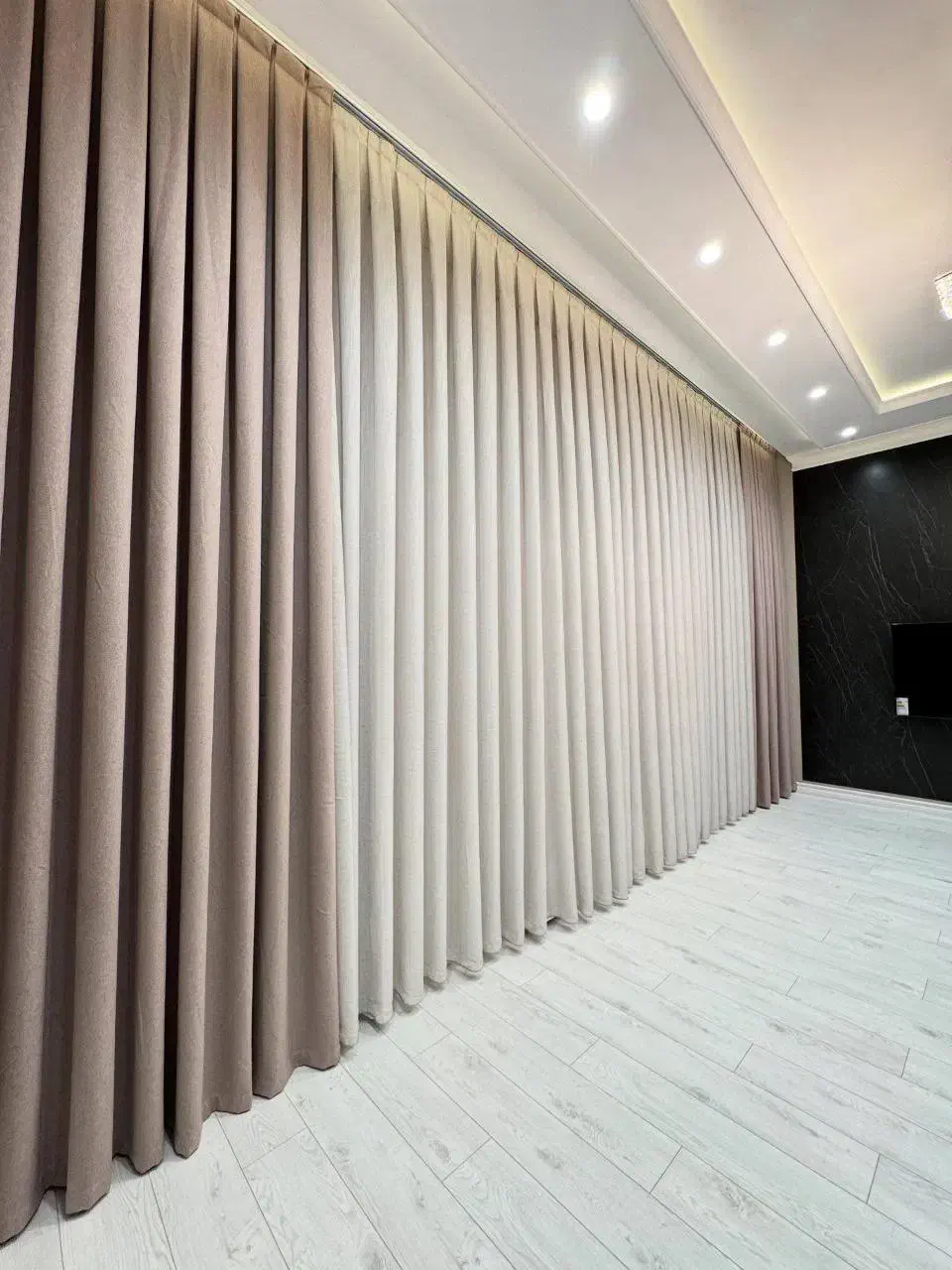 پارچه راشل  بسیار شیک و خوش فرم پرده|پرده، رانر، رومیزی|بانه, |دیوار