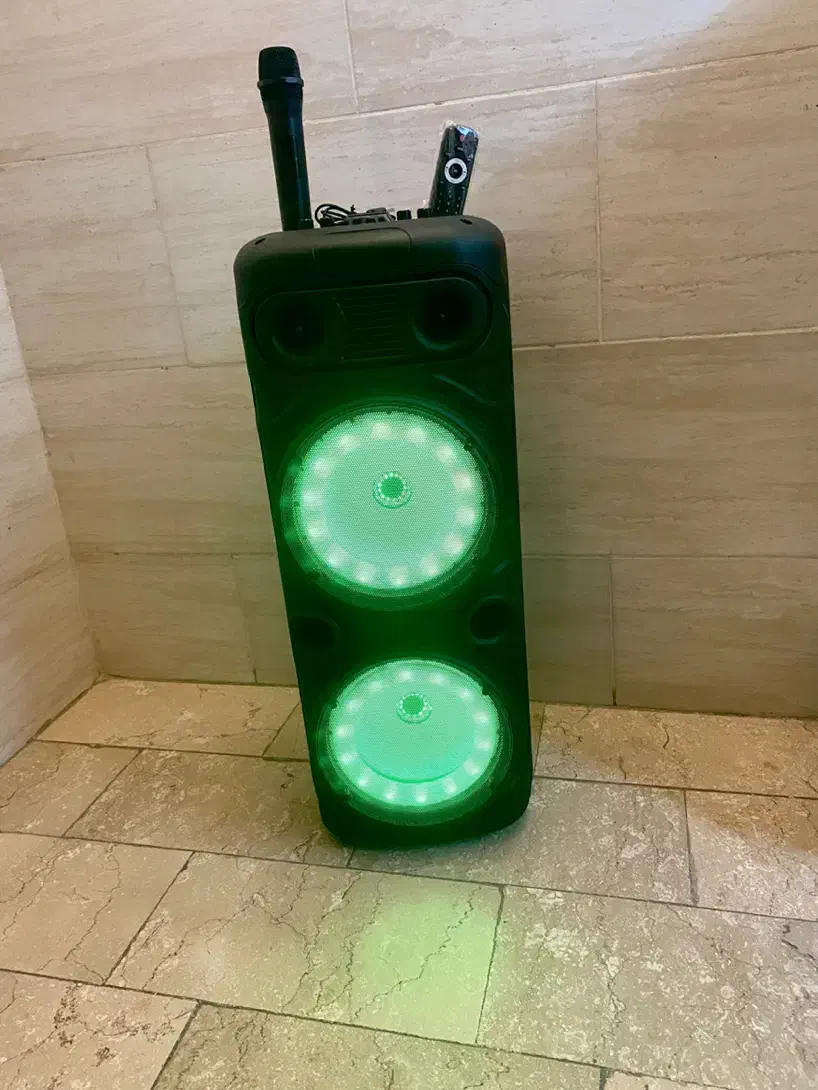 اسپیکر چمدانی ۱۶ اینچ شارژی برقی نو|سیستم صوتی خانگی|گلستان (تهران), |دیوار