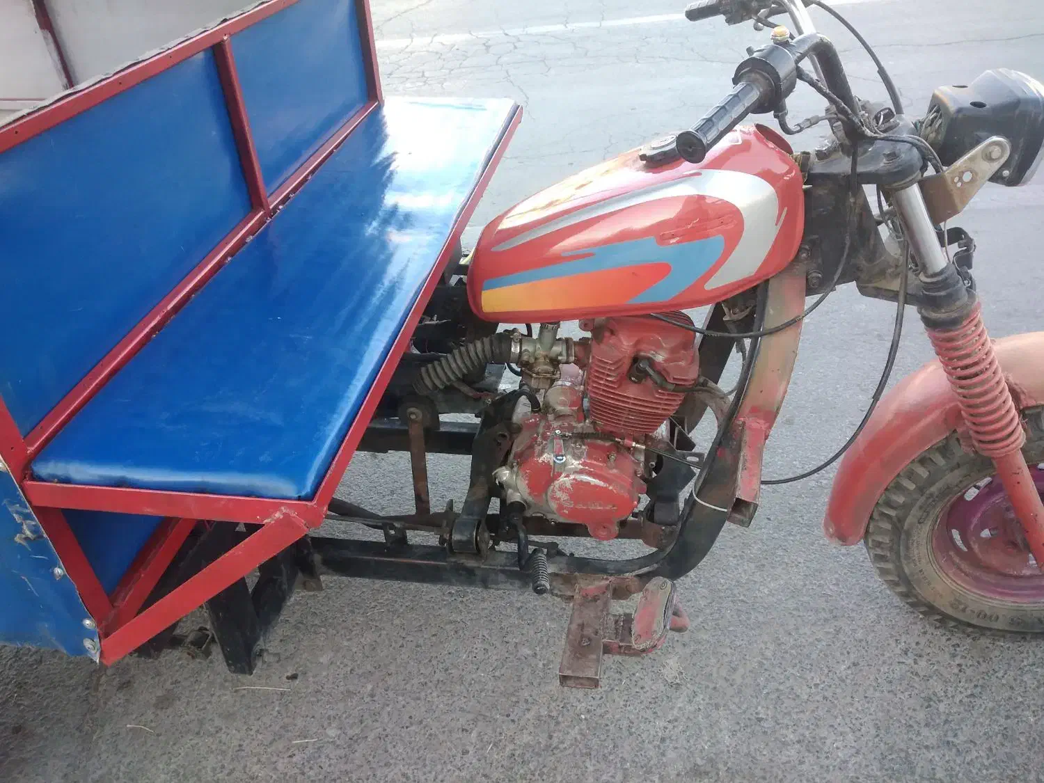 موتور سه چرخ مدل ۸۶ جنس سما درجه ۱|موتورسیکلت|بانه, |دیوار