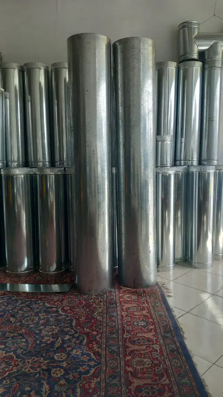 پخش لوله گلخانه گالوانیزه بخاری اسپیرال|مصالح و تجهیزات ساختمان|قیامدشت - خاورشهر, |دیوار