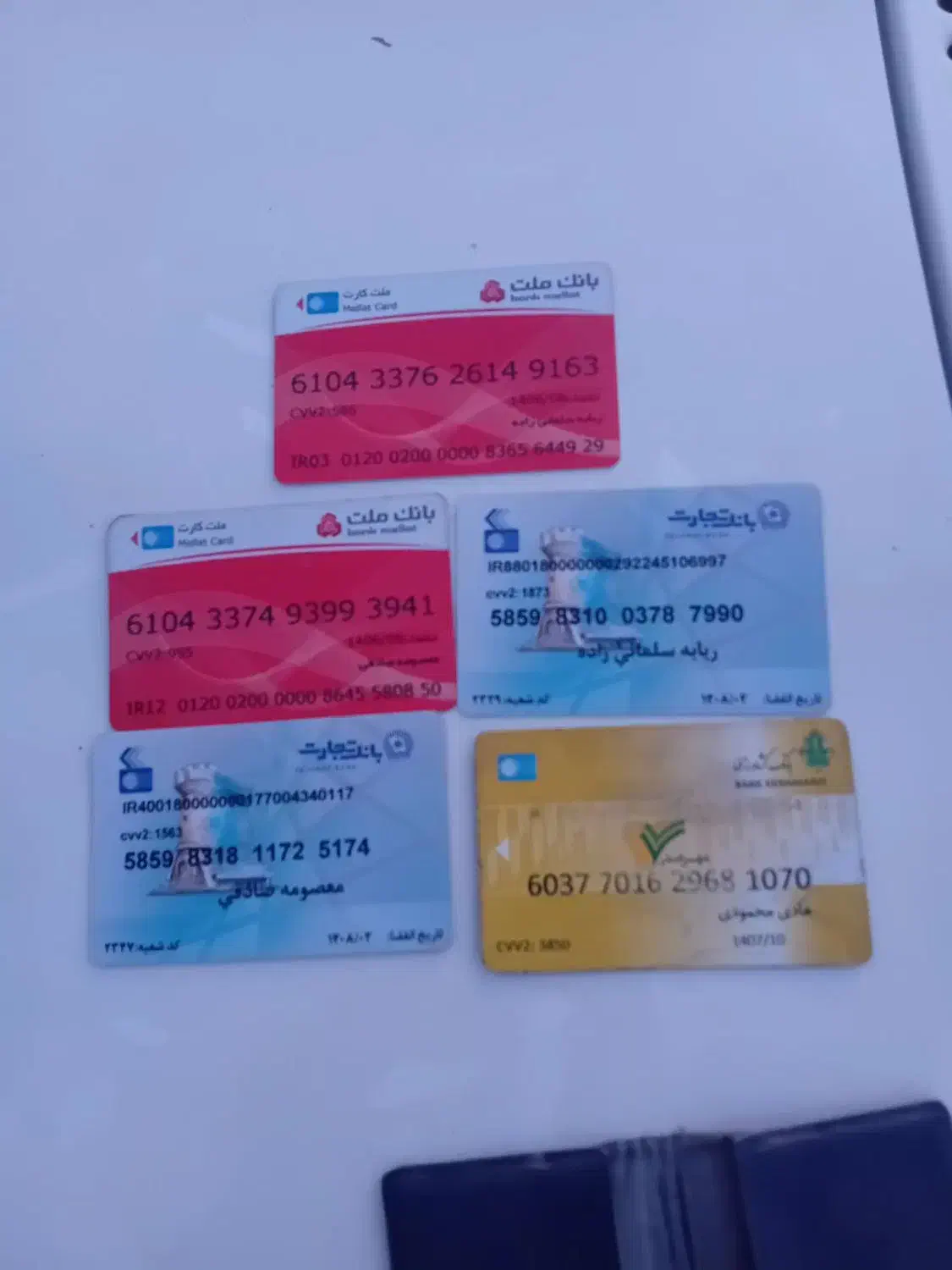 با سلام  کارت بانکی پیدا شده|اشیا|میناب, |دیوار