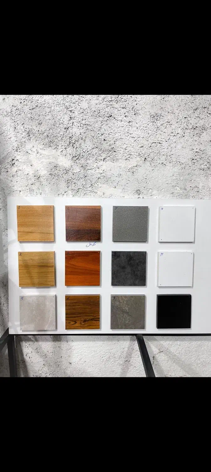 شلف فلزی و چوبی با طراحی صنعتی و مدرن|کتابخانه، شلف، قفسههای دیواری|کیش, |دیوار