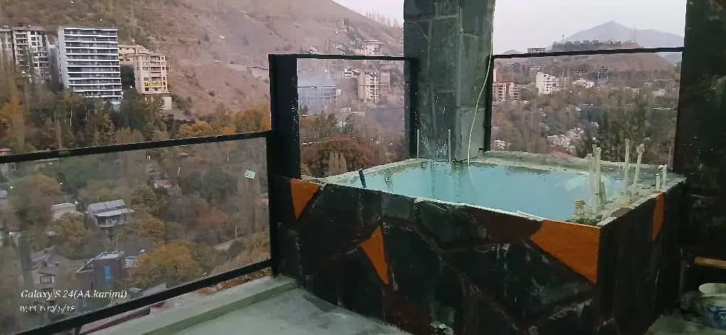 ۱۳۵ متر نوساز با استخر جکوزی در ۳۵ متر تراس|اجارهٔ آپارتمان|فشم, |دیوار