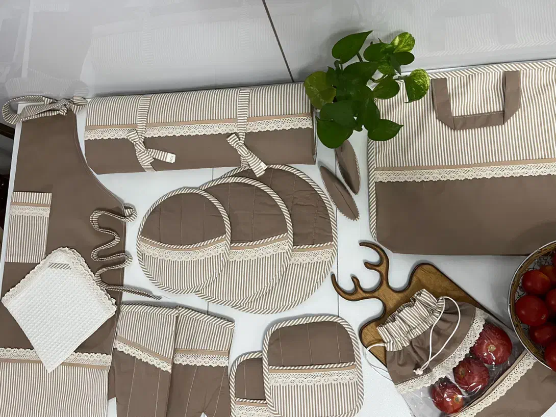 سرویس دمکنی عروس|سفره، حوله، دستمال آشپزخانه|اندیشه, اندیشه فاز ۳|دیوار